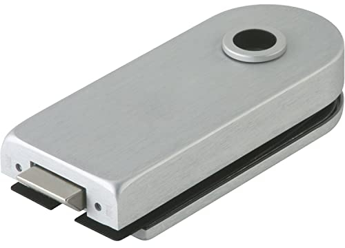 dormakaba Glastürschloss STUDIO Rondo LM silber elox.UV DIN L/R