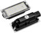 BOOMBOOST 2pcs White Bright Car LED Number License Plate Light For Renault Clio Megane Twingo II Lagane II5D Vel Satis Master