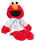 GUND Sesamstraße Offizieller Doctor Elmo Muppet Plüsch, Premium-Plüschtier ab 1 Jahren, Rot/Weiß, 33 cm
