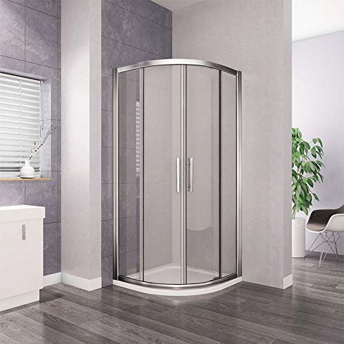 800x800x1850mm Xinyang Quadrant Shower Enclosure 6mm Easy Clean Glass Sliding Shower Cubicle Door