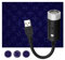 USB Star Night Light,Romantic Auto Roof Lights, XINFOK Adjustable USB Night Light for Bedroom, Car, Party, Ceiling and More - Plug and Play (Blue)