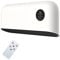 MYLEK Over Door Heater 2000W Wall Mounted Indoor Overdoor Hot Air Downflow Curtain - Fan - With Remote Control, PTC, (Silver, White) (MYOD606WH)