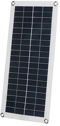 Keptfeet Panel Solar policristalino 10 30 100 | Cargador batería Solar 12V 10-100A | Kit Inicio Solar para RV Marine Boat Camper Roof Cabin Shed Home