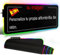 Alfombrilla de Ratón Juegos LED RGB Extendida Personalizada CREA tu Propia Alfombrilla de Ratón Espesor 4 mm, Regalo Personalizado para Amantes de los Juegos, Largo 60cm-90cm