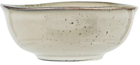 Ib Laursen Dessertschale Eisschale kleine Schale mini Sand Dunes Höhe: 3,7 cm, Durchmesser: 9,3 cm Steingut creme beige