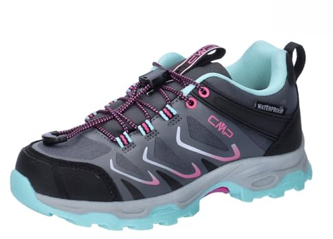 CMP Kids Byne Low WP Outdoor Shoes, Walking Shoe Unisex-Kinder und Jugendliche, anthrazit, 33 EU