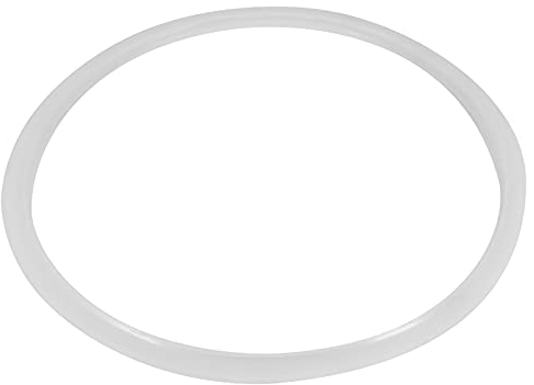 Anillo de Sellado de Junta de Silicona Transparente de Repuesto de 6 Tamaños para Olla a Presión Doméstica Herramienta de Cocina Accesorios de Olla Insta(Diameter 24cm/9.5in)