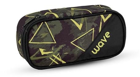 Wave Infinity Schlamperbox, Federmäppchen, Schlampermäppchen, Faulenzer Box, Federmappe, Stifte Etui, Mädchen, Unisex (335-79) (Waves Bold)