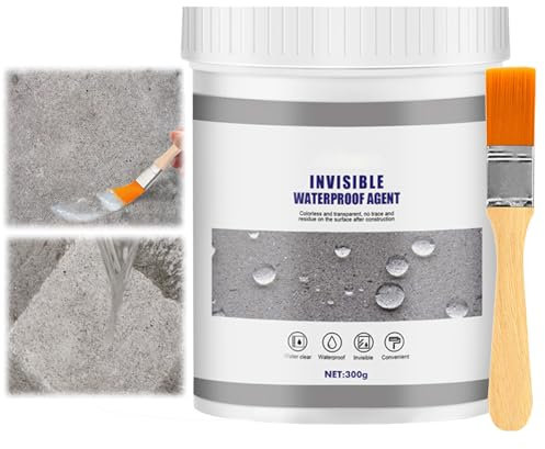 Waterproof Sealant, Transparent Waterproof Coating Agent, Waterproof Insulating Sealant Mastic (300G)