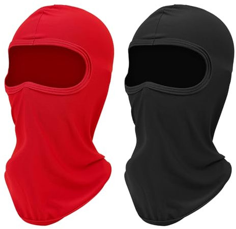 Motorradmaske, Sturmhaube für Herren und Damen, UV-Schutz, Skimaske, Sturmhaube, Schwarz, Wintermaske, Balaclava, Zubehör für Motorrad & Fahrrad, Militär-Sturmhaube, Airsoft-Sturmhaube, Sturmhaube,