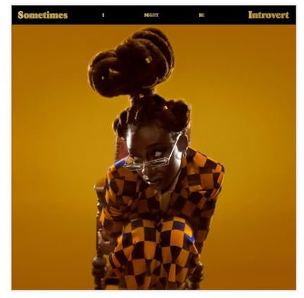 NTRECS Little Simz Sometimes I Might Be Introvertiert-Albumcover-Leinwand-Poster, Schlafzimmer-Dekor, Sportlandschaft, Büro, Raumdekoration, Geschenk, ungerahmt, 70 x 70 cm