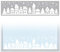 Peacoblue Fensterbilder Selbstklebend 120cm x 30cm, 1 Blatt Haus- und Schneeflockenmuster, dekorativer, abnehmbarer Fensteraufkleber für den Winter, Zuhause, Büro