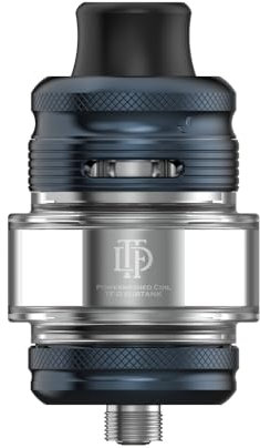S-mok Atomizador TF-D SubTank de 5,5 ml (Azul) bobina D, 0,15/0,23 ohmios, llenado superior, flujo de aire superior, bloqueo a prueba de niños, e-cigarrillo original - No Nicotine