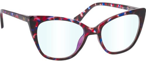BRILO Blaulichtfilter Computerbrille Nullen Damen (REB500-A)