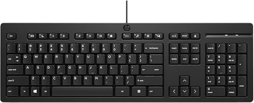 HP 125 Wired Keyboard Ukraine, 266C9AA#A2Q