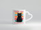 Fluff you Motherfluffer | Schwarze Katze | Böse Katze - Herzhenkel Tasse - Kaffeetasse/Geschenk/Familie