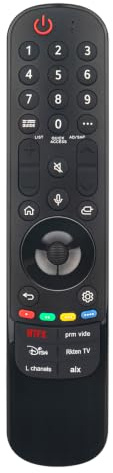 Telecomando sostitutivo Magic AKB76045005 MR24GA, Fit for LG NanoCell AI NANO81 4K Smart TV 2024 43NANO81T6A 50NANO81T6A 55NANO81T6A 65NANO81T6A 75NANO81T6A 86NANO81T6A