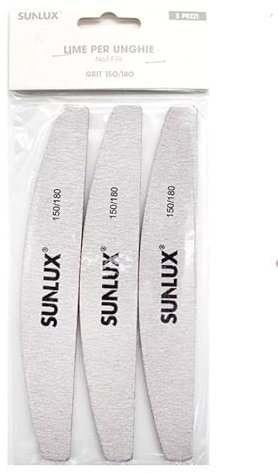 Lime à ongles 150-180 Sunlux paquet de 3