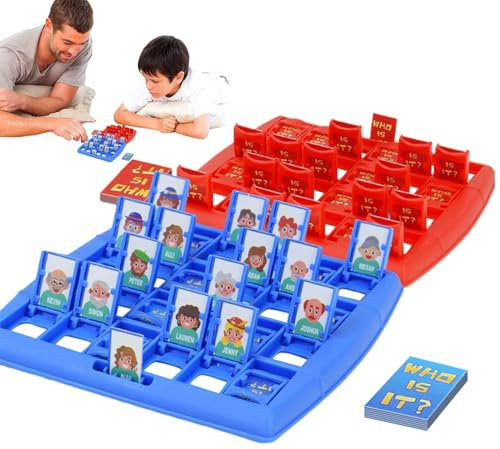 Whrcy Originelles Ratespiel - Ratespiel | Ratespiel mit 96 Karten, logisches Denken, Vorschulspiel, Geschenk für Kinder