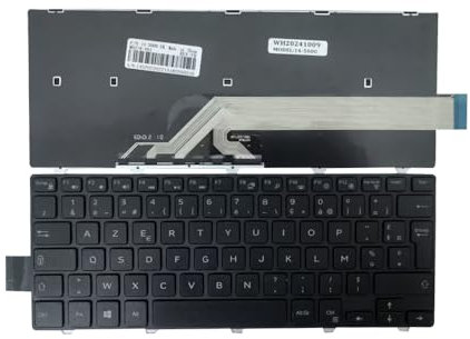 Clavier Azerty Français pour Dell Inspiron 14-5000 5448 5451 5455 5458 5459 PCPARTSTORE