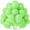 Tourima 20 Stück 10 Zoll Macarons Luftballons Grün, Grüne Luftballons für Geburtstag Luftballons Hochzeit Verlobung Babyparty Dekoration Jugendweihe, Helium Gasflasche für Luftballon Grün