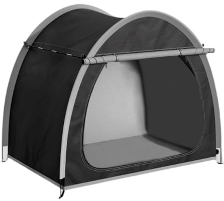 Bike Tent - 78.74 Inches Outdoor bicycles Cover - Portable Bike Storage Tent - Waterproof Cycling Shelter with Zippered Door and Floor for Dry Clean Camping or Backyard Use