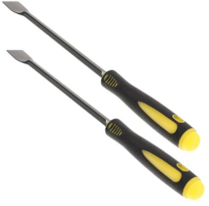 Healifty 2pièces Grattoir Cylindrique Portable pour Décoller la Colle Joints de Voiture Lot