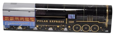 Collectible Train Shaped Shortbread Biscuit – Decorative Metal Keepsake Container Filled with Golden Butter Biscuits – Crunchy, Sweet, and Perfect for Sharing