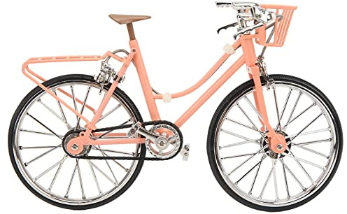 Baxnore Mini-Bike-Modell, detailgetreue Nachbildung im Maßstab 1:10, Metall, Gummi, abnehmbare Teile, Dekoration für und Schreibtisch, Geschenk für Autoliebhaber