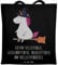 Mr. & Mrs. Panda Tragetasche Einhorn Hexe - Geschenk, Einhorn Deko, Verrückte, Schultertasche, Stoffbeutel, Unicorn, Badetasche, Stofftasche,