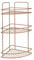Metaltex Reflex Eckregal 3- Etg. 23x23x53cm Polytherm Kupfer