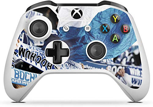 DeinDesign Skin kompatibel mit Microsoft Xbox One S Folie Sticker VFL Bochum Offizielles Lizenzprodukt Statement