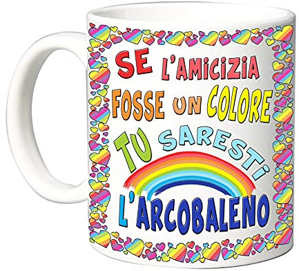 Mr. Gadgets - Tazza Amicizia con Scritta Best Friends (Modello 8)