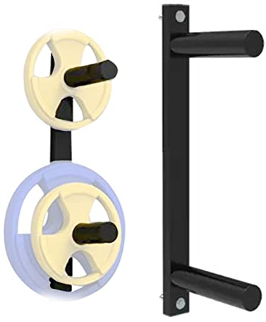 BESNUT Gewichtsplatten-Aufbewahrungsregale, auf Hantelscheibenhalter-Befestigungen Hantelscheiben-Aufbewahrung, an der Wand montierter Hantelscheibenhalter, passend für 2-Zoll-Olympia-Hantelscheiben