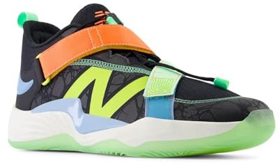 New Balance Unisex-Erwachsene FuelCell Lindor V2 Turf Baseballschuh, Schwarz/Neon Libelle/Electric Jade, 12 Wide Women/10.5 Men