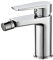 EM Miscelatori Rubinetto Serie Mak per Bagno Lavabo Doccia Bidet Incasso Cromo Lucido Monocomando Acqua Calda Fredda (Bidet)