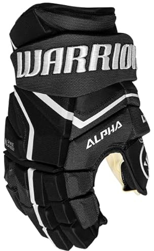 Warrior Alpha LX2 Handschuhe Senior, Größe:13 Zoll, Farben:Schwarz