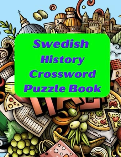 Swedish History Crossword Puzzle Book