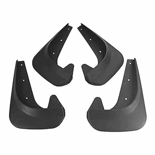 Kadue 4 Pezzi Auto Paraspruzzi per Fi-at 500 500C 500X, Auto Anteriore Posteriore Parafanghi Parafango per Ruota Anti Macchia Protection Accessori