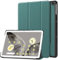 Kepuch Custer Funda para Google Pixel Tablet 11 2023,Slim Smart Cover Fundas Carcasa Case Protectora de PU-Cuero - Verde