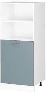 Vicco mobile per forno da incasso R-line, Grigio-blu/Bianco, 60 cm