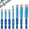 Set 7 Pezzi Punte Diamantate per Gres Porcellanato, 6-12 mm, Carbide Trapano per Porcellana, Piastrelle, Granito, Vetro, Muratura