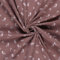 Musselin-Stoff Vögel ab 50x130cm 15 Farben Oeko-Tex Double Gauze Windeltuch Mulltuch, Farbe:243 - mauve