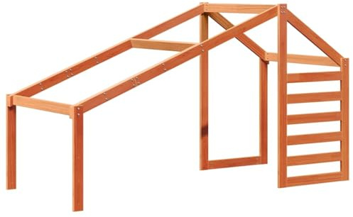 vidaXL Toit de lit pour Enfants 188x82x113 cm Bois de pin Massif