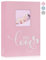 Lanpn Baby Fotoalbum 10x15 300 Fotos, Leinen Babyalbum mit Memo Schreibfeld, Fotoalbum Einsteckalbum, Neugeborenen Kinder Porträtfotos Fotoalbum, Fotoalben für 1. Geburtstag Mädchen Rosa