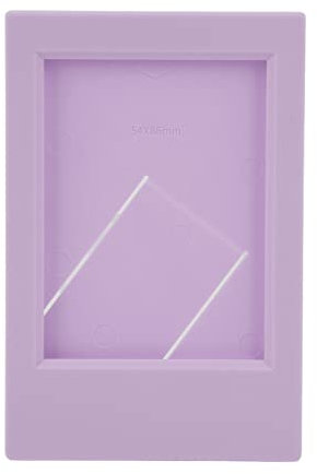 flexman Marco de Fotos, 9X6 cm, Reutilizable, Portátil, de Escritorio, Soporte Clásico, Marco de Fotos para Dormitorio, Oficina, Sala de Estar, Dormitorio para Mini8 9 7S 25 70 90 (Lila)