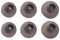 Bamyli Lot de 3 paires d'embouts auriculaires en silicone, compatibles avec Samsung Galaxy Buds 2 R177, avec filet anti-poussière, embouts intra-auriculaires, de rechange, tailles S/M/L, 3 tailles,