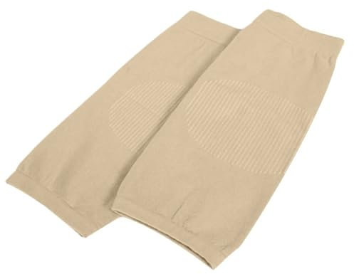 UYFRD 1 Paar Sport-Knieschoner, Uni, Knieschoner, Sommer, atmungsaktiv, Yoga, Kniebandage (hautfarben)