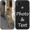 Kivlclri Funda Personalizada para Xiaomi Redmi 9C 4G/Redmi 9C NFC 6,53'', Personalizable Case con Foto Imagen Nombre Texto Diseño, Personalizado Carcasa Custom Protector Cover para Redmi 9C NFC, Negro