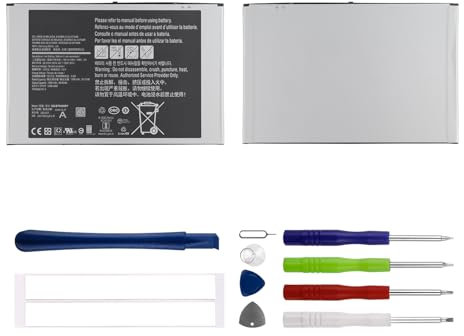 Batterie de rechange EB-BT545ABY compatible avec Samsung Galaxy Tab Active4 Pro SM-T636B Batterie 7400 mAh avec kit d'outils de réparation